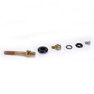 Acura Integra Valve Cover Hardware Kit - Skunk2 Racing - Low-Profile, Black Anodized, 40-Piece - Black Anodized - `94-`01